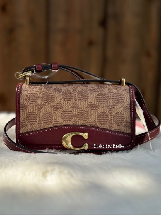 Coach Handbags - NWT Coach Bandit Crossbody In Colorblock Signature Canvas Purse